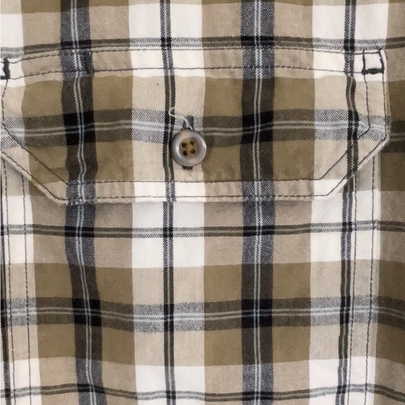 Carhartt Men's Shirt Relaxed Fit Button Up Short Sleeve Shirt Size 2XL EUC - Picture 4 of 6